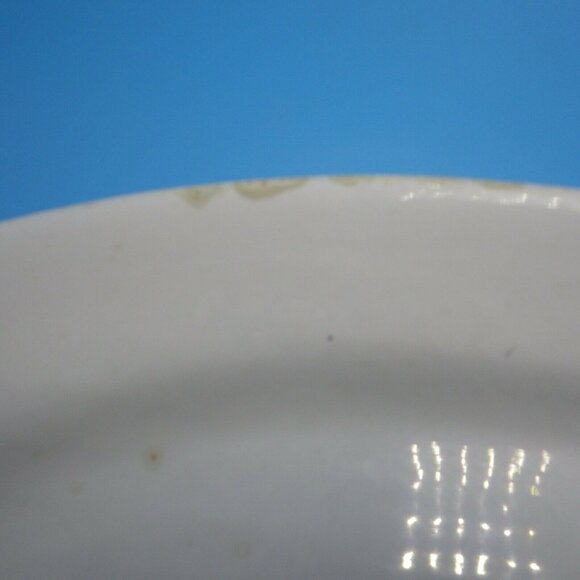 J & G Meakin Iron Stone China White Platter Dish Hanley England Farmhouse - Picture 6 of 9